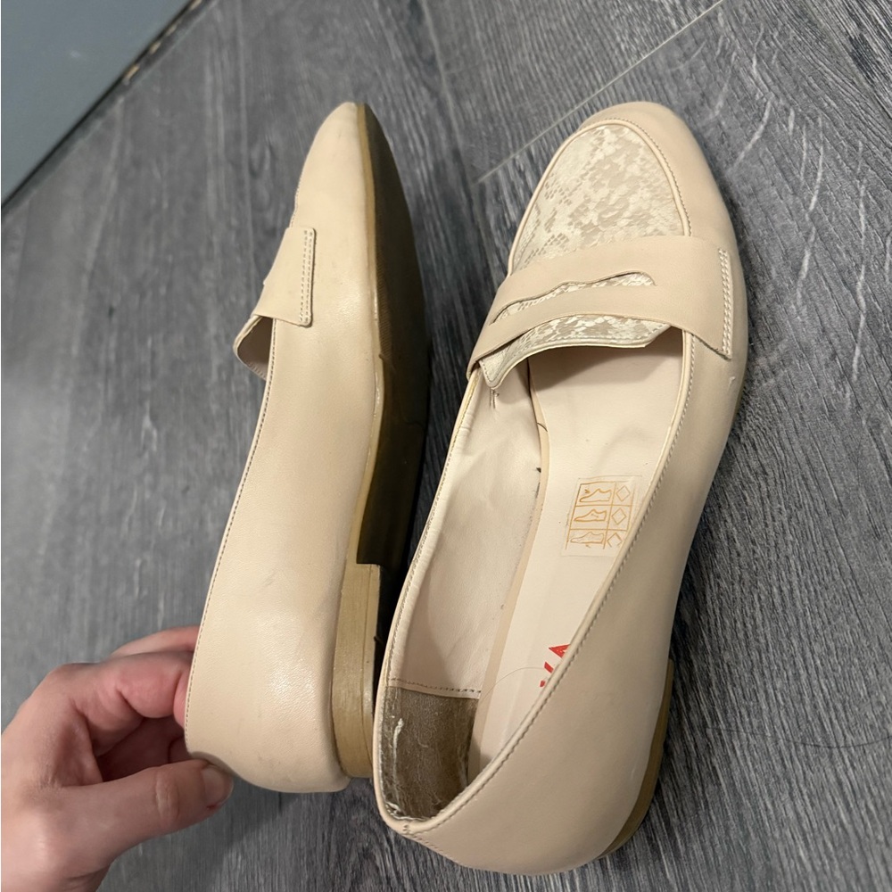 Women's Tan Loafers - Picture 9 of 9